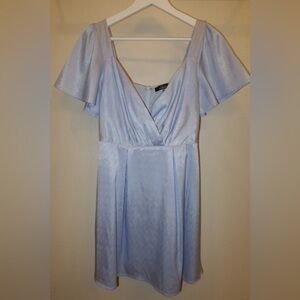 Blue Blush Light Blue Midi Dress